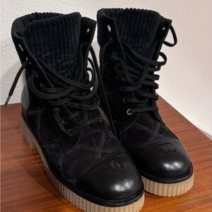Chanel Black Women's Boots